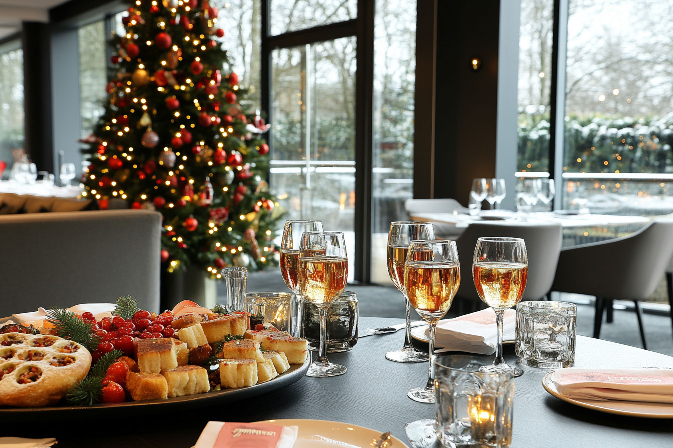 Weihnachtsbrunch im Bistro: Festlich genießen