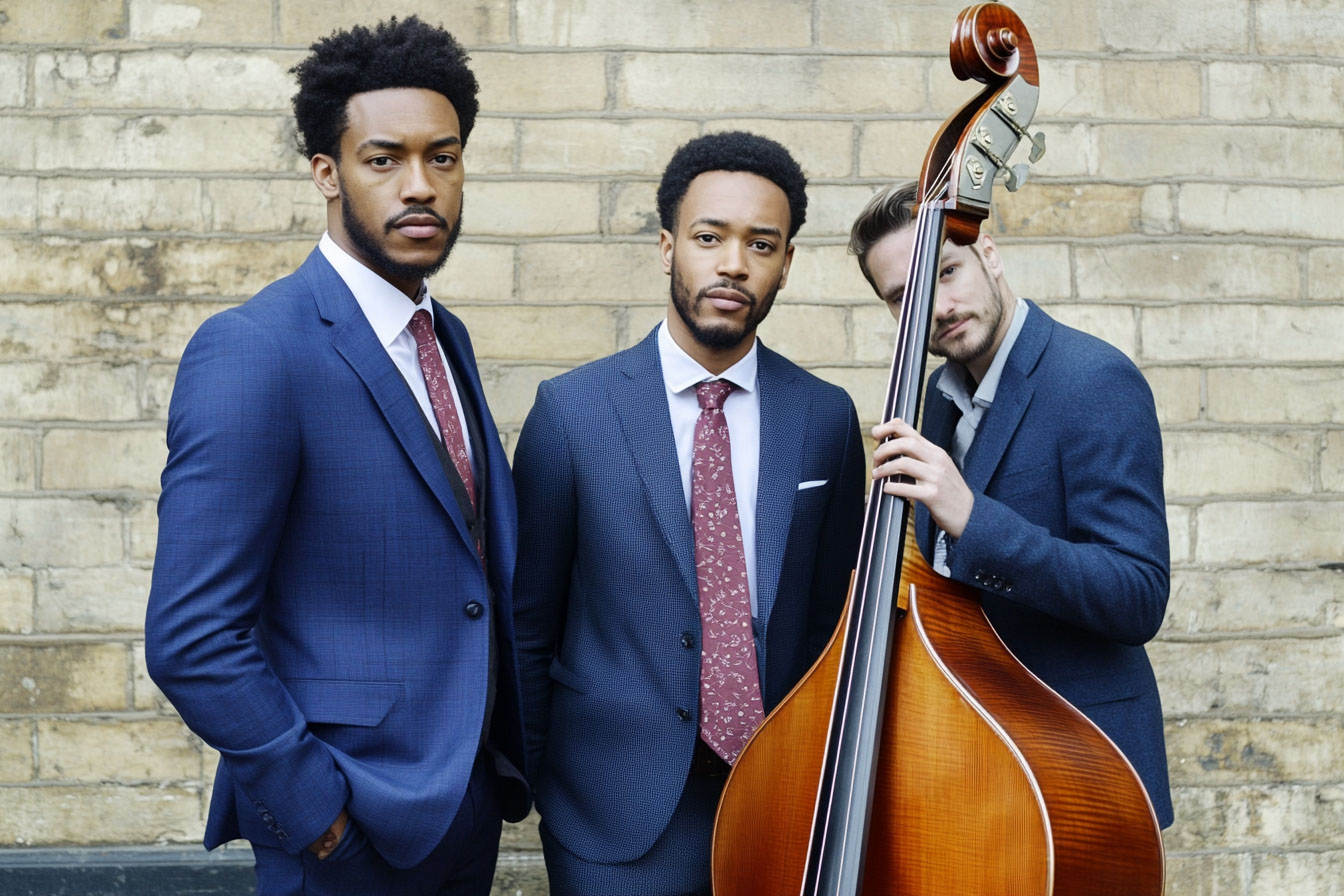 Swing und Groove: Drei-Mann-Jazzband „The Blue Notes“ live im Bistro